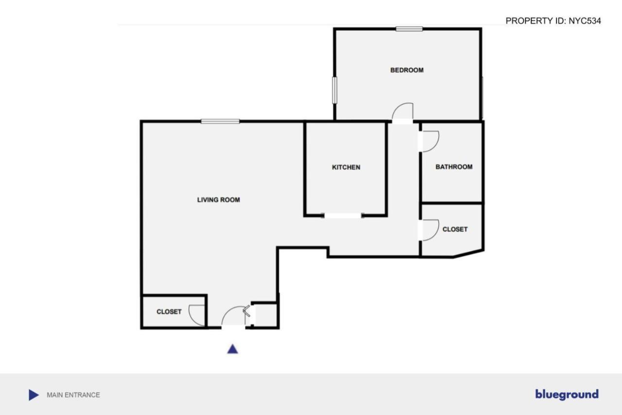 Appartamento Midtown E 1br W Wd Doorman Nr Park Nyc-534 *